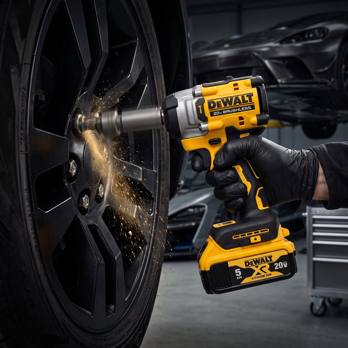 DeWALT DCF921 406Nm Heavy Duty Brushless Electric Impact Wrench