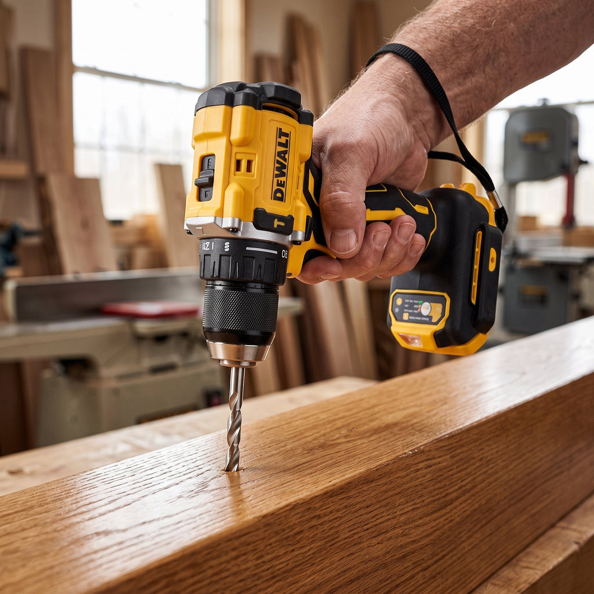DeWALT DCD805 20V Cordless Combi Hammer, Electric Brushless Drill Body Only