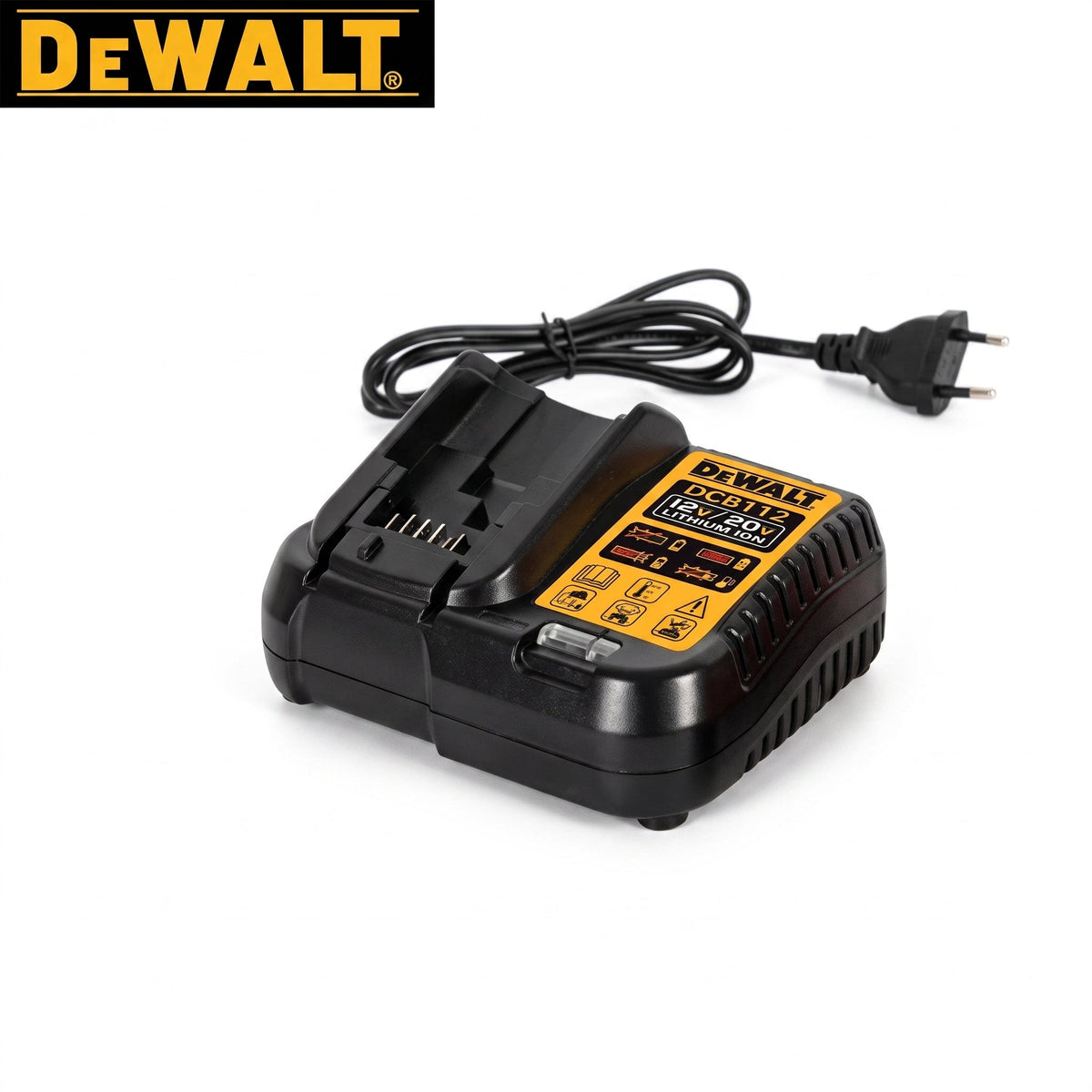 DeWALT DCB112 12V/20V MAX* Lithium-Ion Battery Charger – Fast Charging Station