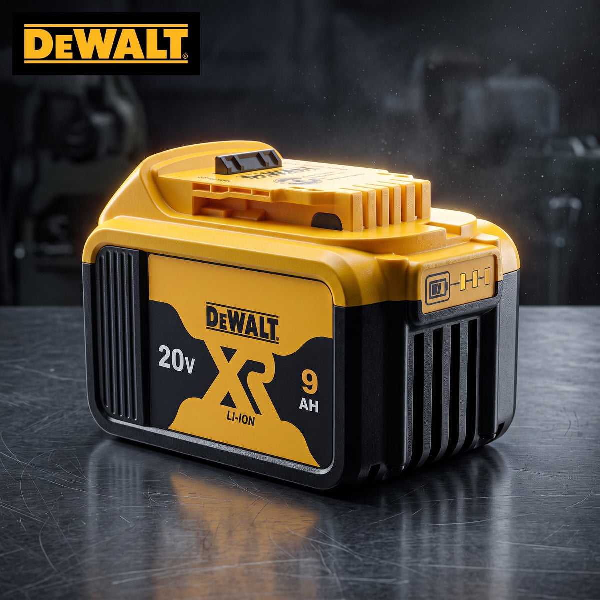 DeWALT 20V MAX* XR 9.0Ah High-Capacity Lithium-Ion Battery