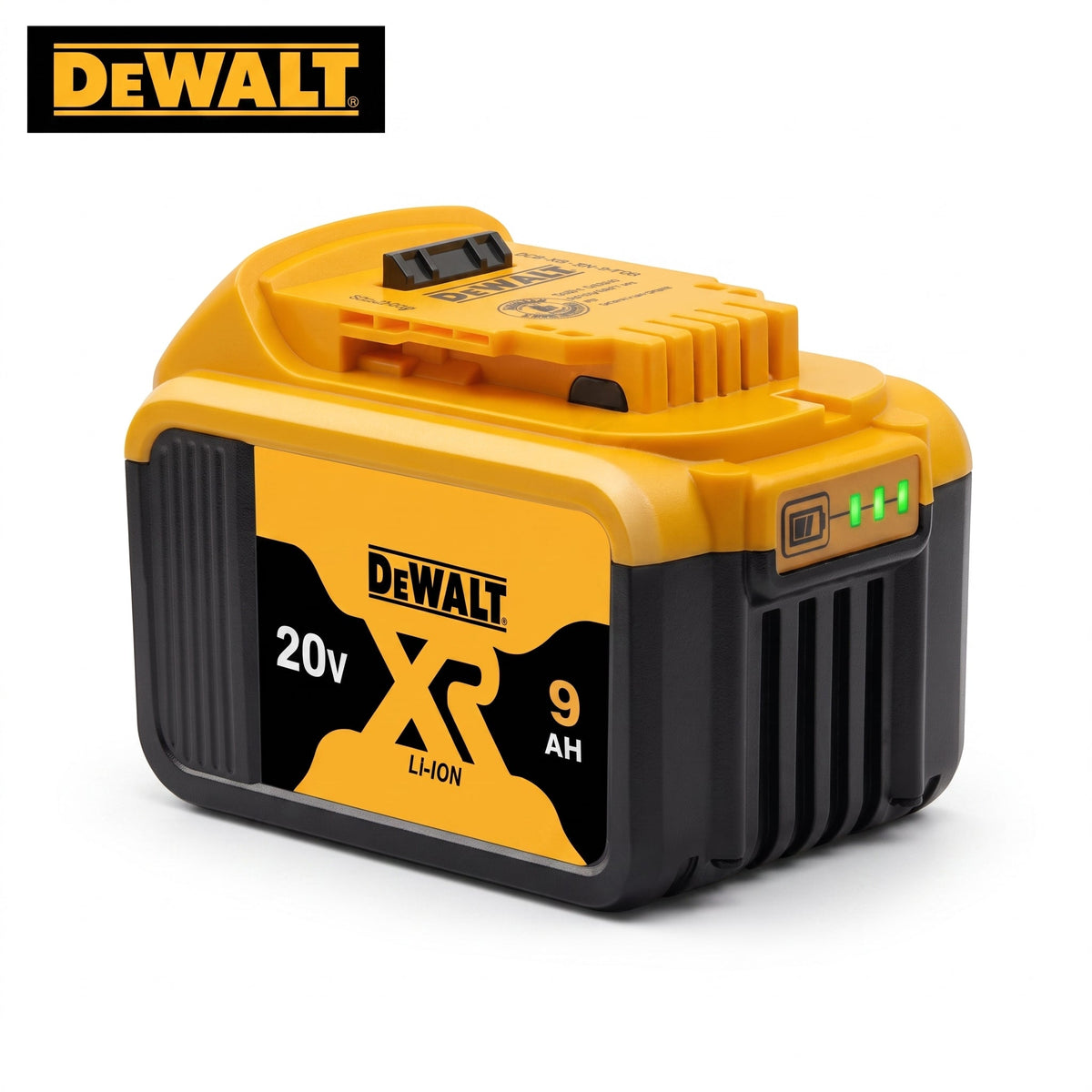 DeWALT 20V MAX* XR 9.0Ah High-Capacity Lithium-Ion Battery