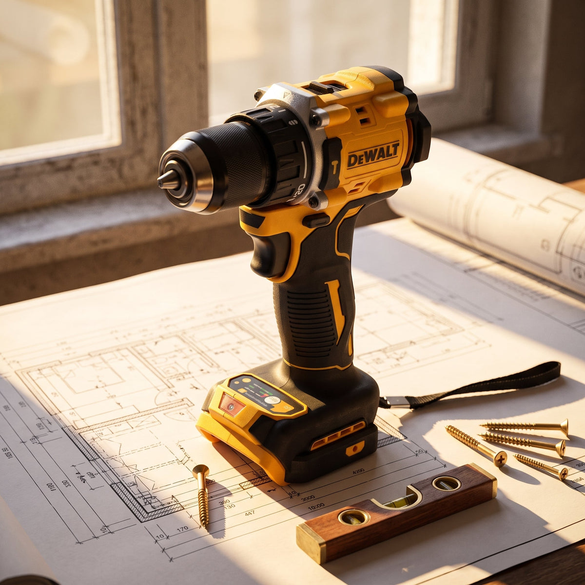 DeWALT DCD805 20V Cordless Combi Hammer, Electric Brushless Drill Body Only
