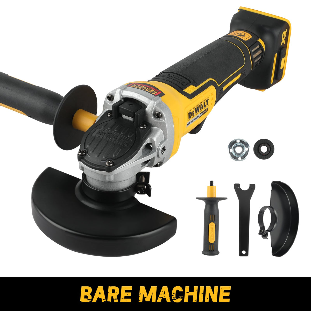DeWALT DCG405 18V XR Brushless 125mm Angle Grinder (Body Only)