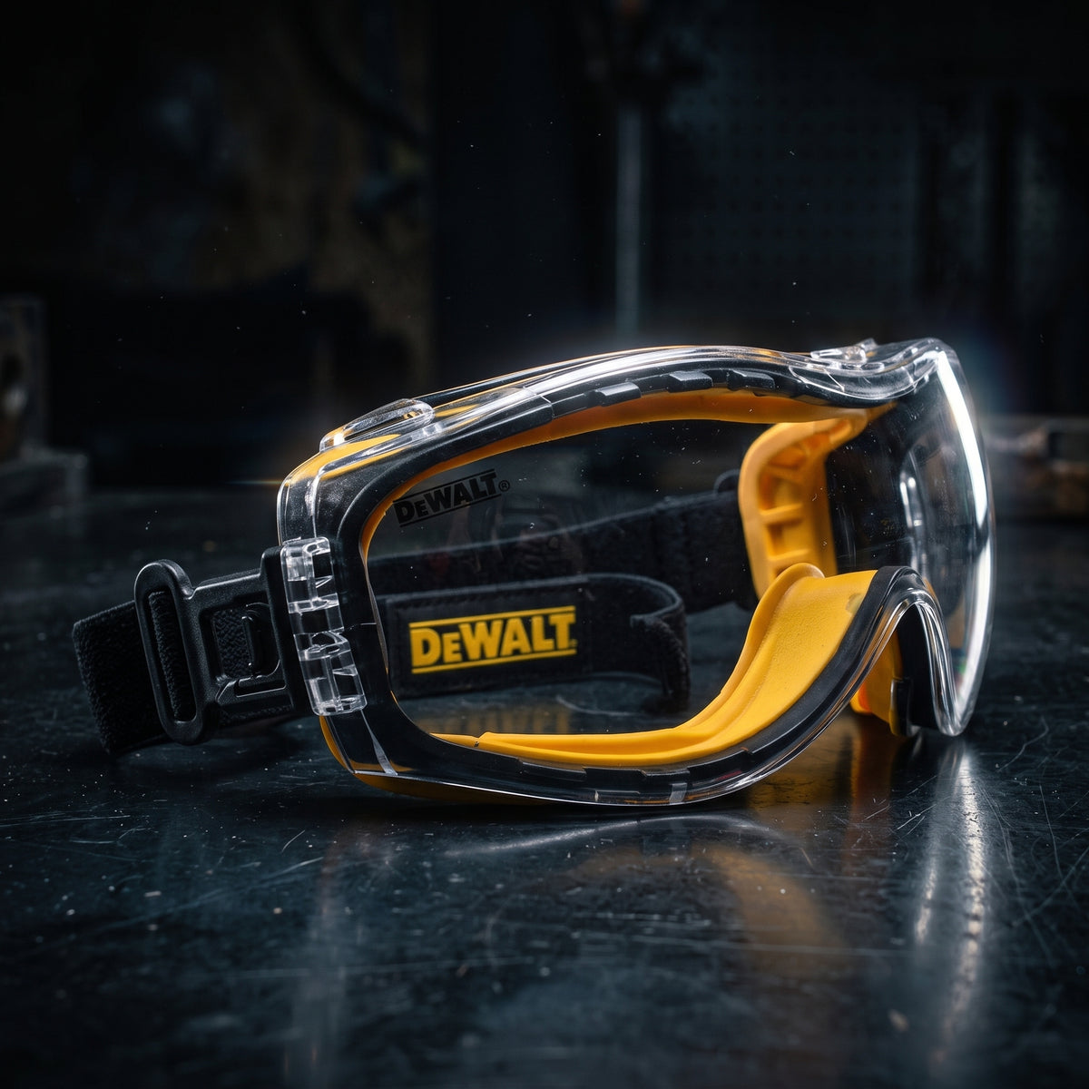 DeWalt DPG82-11 Concealer Clear Anti-Fog Over Glasses Safety Goggles